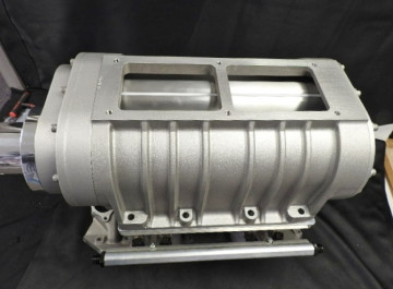 TBS-2425  Front Offset  - 8-71 Cast Case SATIN  2 LOBE ROTORS  OLD SKOOL